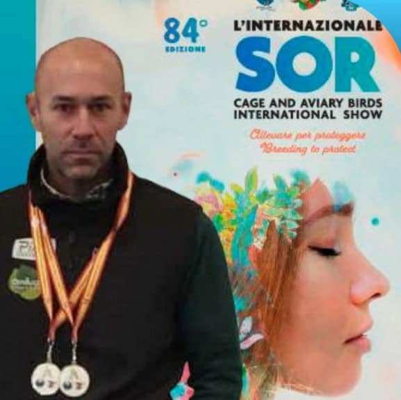 ARJONA | El arjonero Juan José García triunfa en el Campeonato Internacional de Ornitología de Módena