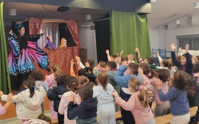 MARMOLEJO | Los coles de Marmolejo celebran el cuentacuentos “El chubasquero de Aurora” por el 25N