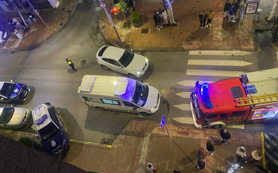 ANDÚJAR | Un incendio en un edificio de la Corredera Capuchinos obliga a evacuar a varios vecinos en Andújar