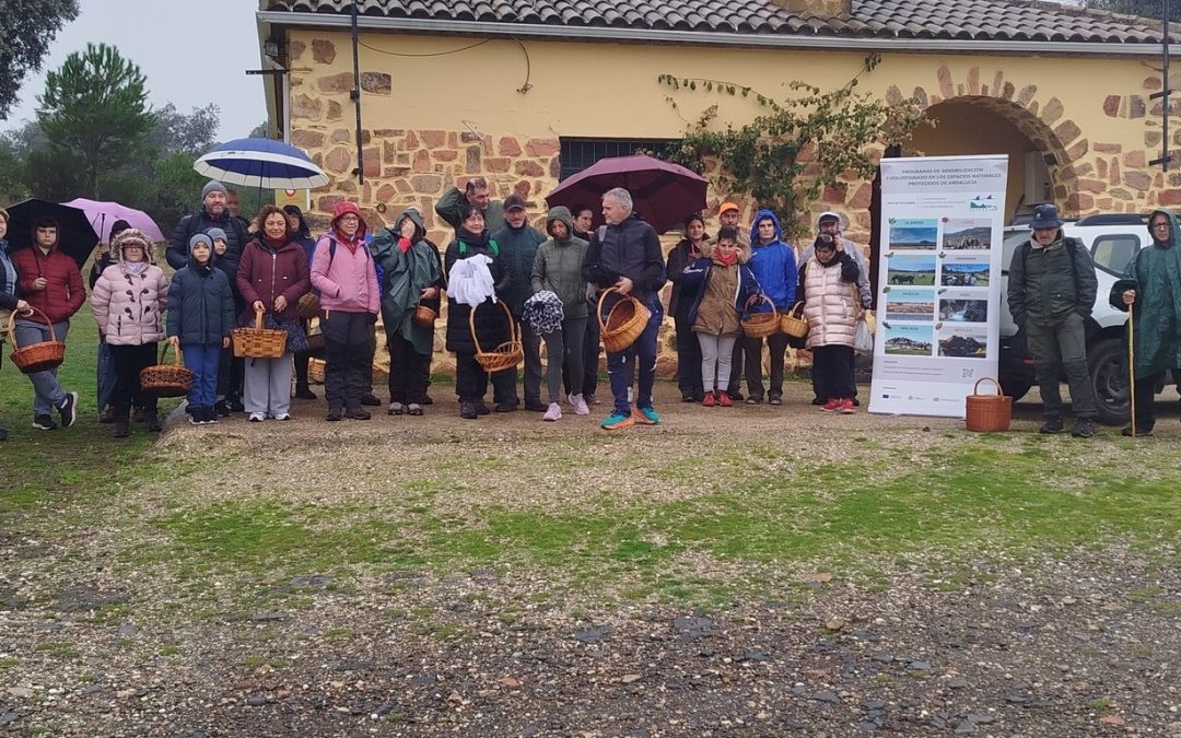 MARMOLEJO | Éxito de la jornada sobre biodiversidad fúngica celebrada en la Sierra de Marmolejo
