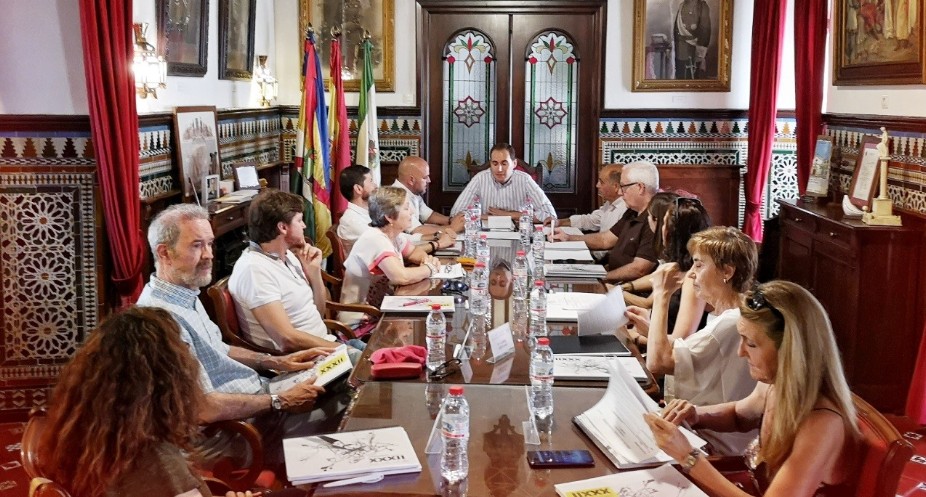 Continúan las obras del Paseo de la Libertad en Marmolejo