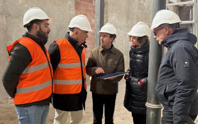 MARTOS | Los trabajos en el edificio principal de RENFE en Martos avanzan a buen ritmo