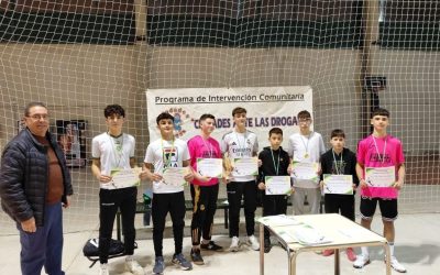 ARJONA | Concluye el Torneo de Navidad de “Arjona contra las Drogas” en el Polideportivo Municipal